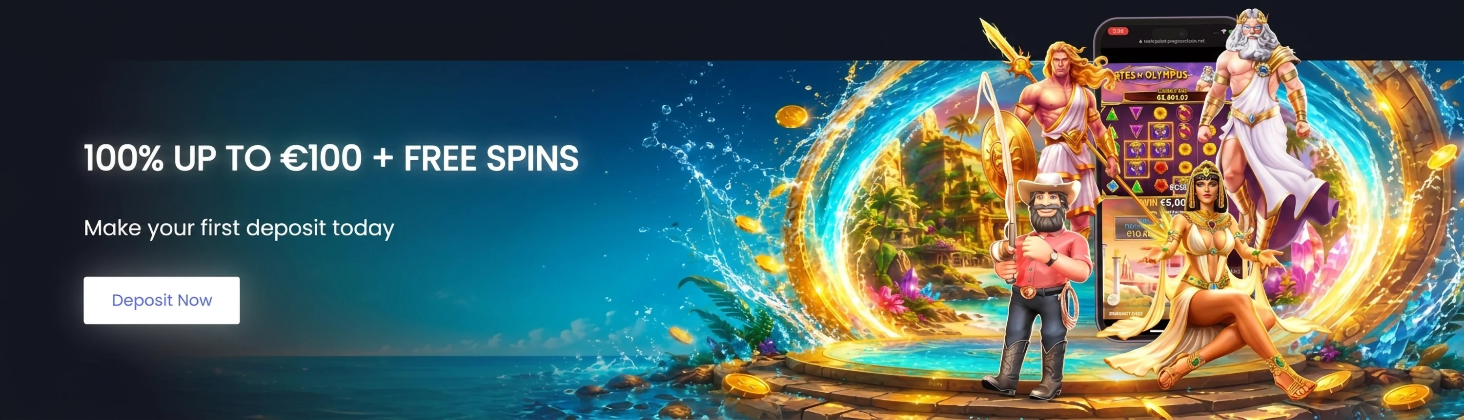 Make Your First Deposit Today