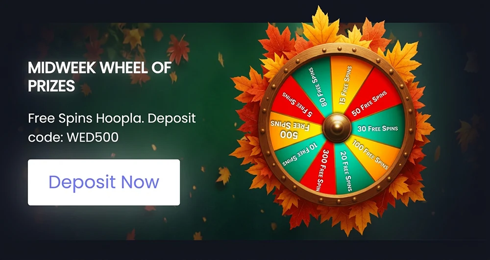 Midwheek Wheel of Prizes on Mobile